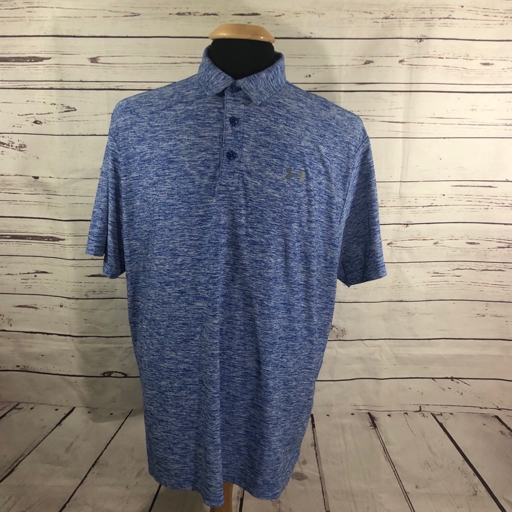 Under Armour Performance Golf Polo Shirt Heather